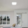 Sieninis šviestuvas 24W LED paviršinis šviestuvas, kvadratinis, baltas, 6500K, IP44