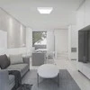V-tac 24W LED paviršinis šviestuvas, baltas, 4000K, IP44