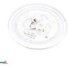 Bemko 24W LED plafonas su judesio davikliu PLATO, baltas, 3000K, IP44