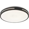 Lubinis šviestuvas 30W LED plafonas ALEXIA, juodas, 3000K, 4287701