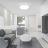 Sieninis šviestuvas V-tac 36W LED paviršinis šviestuvas, apvalus, baltas, 6500K, IP44