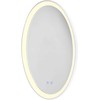 Sieninis šviestuvas 36W LED šviestuvas - veidrodis VANITY, baltas, 3000/4000/6000K, dimeriuojamas, IP44, 01-3821