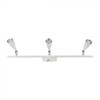 Sieninis šviestuvas V-tac 3x4,5W LED sieninis/paviršinis šviestuvas, baltas, 4000K