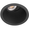 6,7W LED įleidžiamas šviestuvas BUDDY TILT MEDIUM, juodas, 2700-5000K, IP54, 43°, DALI