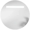 Sieninis šviestuvas 6W LED šviestuvas - veidrodis LINEA, sidabro sp., CCT, dimeriuojamas, IP44