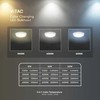 V-tac 8W/16W/20W LED paviršinis šviestuvas, baltas, 3000/4000/6500K, IP65, su judesio davikliu