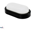 Bemko 8W LED plafonas KANLO, juodas, 4000K, IP54, 120°, su judesio davikliu