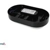Bemko 8W LED plafonas KANLO, juodas, 4000K, IP54, 120°