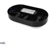Bemko 8W LED plafonas KANLO, juodas, 4000K, IP54, 120°, su judesio davikliu