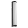 Sieninis šviestuvas 9W LED veidrodžio šviestuvas OBRIS TUBE, juodas, 3000/4000K, dimeriuojamas, IP44