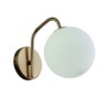 Sieninis šviestuvas GLOBE, E14, baltos/juodos/aukso sp., 3094600