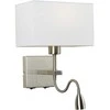 Italux Sieninis šviestuvas WL-1122-2-BL-SN-RC-WH