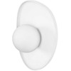 Sieninis šviestuvas PLASTER NEST, G9, baltas
