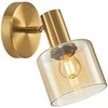 Italux Sieninis šviestuvas Santia WL-65342-1 BRO+AMBER