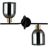 Italux Sieninis šviestuvas Servio WL-66892-2A-BK-SG