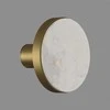 Sieninis šviestuvas Bikuvalt Sieninio šviestuvo CHAMALEON diskas, balto marmuro, 14,5cm, K0003340B