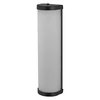 Sieninis šviestuvas Veidrodžio šviestuvas, E14, juodas, 320mm, IP44