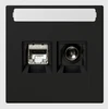 Smart TV lizdas, juodas