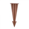 V-tac Sodo šviestuvo smaigas, rudas, 274mm
