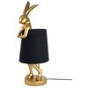 Stalo šviestuvas RABBIT, 50cm, E14, aukso/juodos sp.