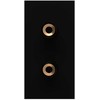 Stereo jungtis, juoda