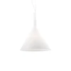 Pakabinamas šviestuvas Ideal Lux Suspended lamp with 1 light COCKTAIL, E27, baltas