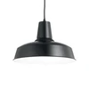 Pakabinamas šviestuvas Ideal Lux Suspended lamp with 1 light MOBY, E27, baltas