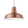 Pakabinamas šviestuvas Ideal Lux Suspended lamp with 1 light MOBY, E27, juodas