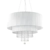 Pakabinamas šviestuvas Ideal Lux Suspended lamp with 10 lights OPERA, E27, baltas