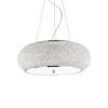 Pakabinamas šviestuvas Ideal Lux Suspended lamp with 10 lights PASHA', E14, baltas