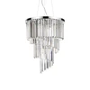Pakabinamas šviestuvas Ideal Lux Suspended lamp with 12 lights CARLTON, E14, chrome
