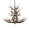 Pakabinamas šviestuvas Ideal Lux Suspended lamp with 12 lights CHALET, E14, sand color