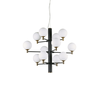 Pakabinamas šviestuvas Ideal Lux Suspended lamp with 12 lights COPERNICO, G9, juodas
