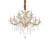 Pakabinamas šviestuvas Ideal Lux Suspended lamp with 12 lights NAPOLEON, E14, wood