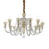 Pakabinamas šviestuvas Ideal Lux Suspended lamp with 12 lights STRAUSS, E14, baltas
