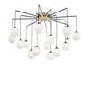 Pakabinamas šviestuvas Ideal Lux Suspended lamp with 16 lights RHAPSODY, G9, juodas