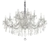Pakabinamas šviestuvas Ideal Lux Suspended lamp with 18 lights NAPOLEON, E14, chrome