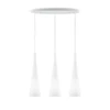 Pakabinamas šviestuvas Ideal Lux Suspended lamp with 3 lights MILK, E27, transparent