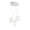 Pakabinamas šviestuvas Ideal Lux Suspended lamp with 3 lights ORIGAMI, E27, chrome