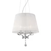 Pakabinamas šviestuvas Ideal Lux Suspended lamp with 3 lights PEGASO, E14, chrome