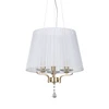 Pakabinamas šviestuvas Ideal Lux Suspended lamp with 3 lights PEGASO, E14, amber color