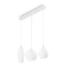 Pakabinamas šviestuvas Ideal Lux Suspended lamp with 3 lights SOFT, E14, baltas