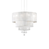 Pakabinamas šviestuvas Ideal Lux Suspended lamp with 4 lights OPERA, E27, baltas
