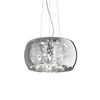 Pakabinamas šviestuvas Ideal Lux Suspended lamp with 5 lights AUDI-80, G9, pilka