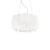 Pakabinamas šviestuvas Ideal Lux Suspended lamp with 5 lights OVALINO, E27, juodas