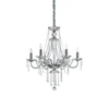 Pakabinamas šviestuvas Ideal Lux Suspended lamp with 6 lights AMADEUS, E14, transparent