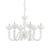 Pakabinamas šviestuvas Ideal Lux Suspended lamp with 6 lights BON BON, E14, amber color