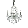 Pakabinamas šviestuvas Ideal Lux Suspended lamp with 6 lights GIOCONDA, E14, chrome