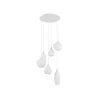 Pakabinamas šviestuvas Ideal Lux Suspended lamp with 6 lights SOFT, E14, aliuminio