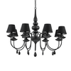 Pakabinamas šviestuvas Ideal Lux Suspended lamp with 8 lights BLANCHE, E14, baltas